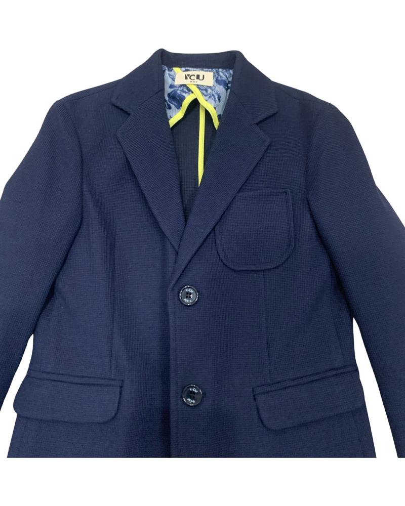 Elegante giacca in piquet  per ragazzo da 8 a 16 anni Y-CLU BY10841