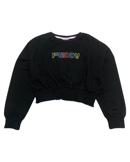 Short sweatshirt for girls from 8 to 16 years FREDDY FR1664