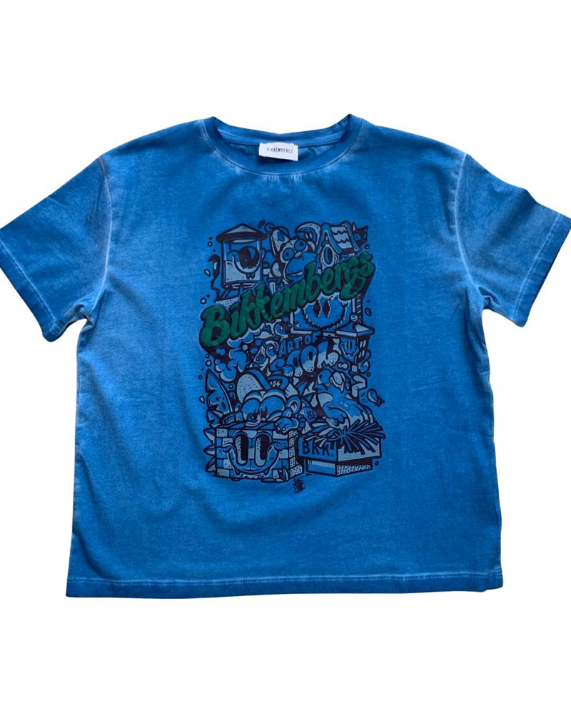 Cotton t-shirt for boys short sleeves 8 years-16 years Bikkembergs BK2504