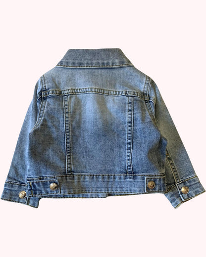 Jeans Jacket for Girls 6 months-2 years Y-Clù YN21713 