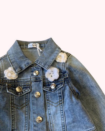 Jeans Jacket for Girls 6 months-2 years Y-Clù YN21713 