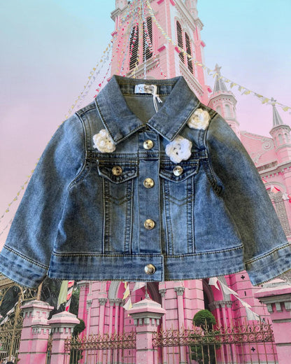 Jeans Jacket for Girls 6 months-2 years Y-Clù YN21713 