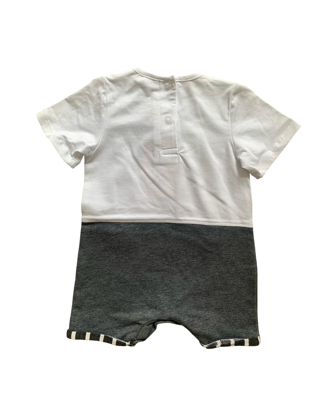 Y-clù short onesie for 3 month old babies