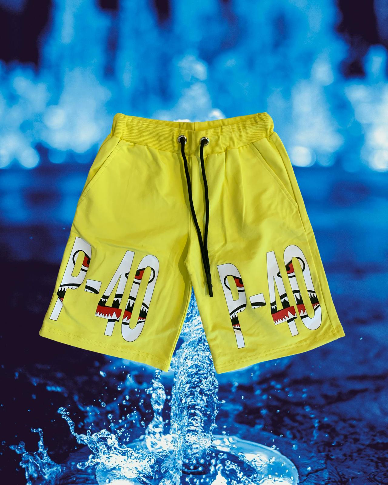 Bedruckte Shorts für Jungen P-40 J4B471