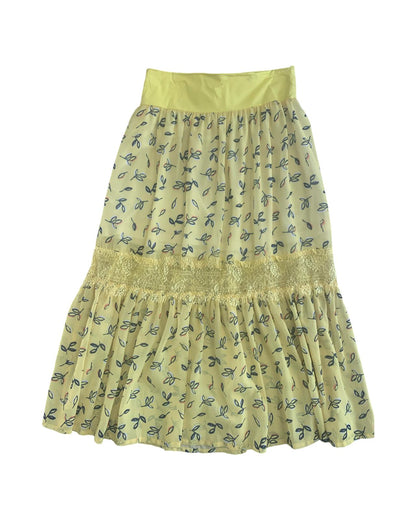 Long skirt with belt from 8 to 16 years Y-Clù Y15168