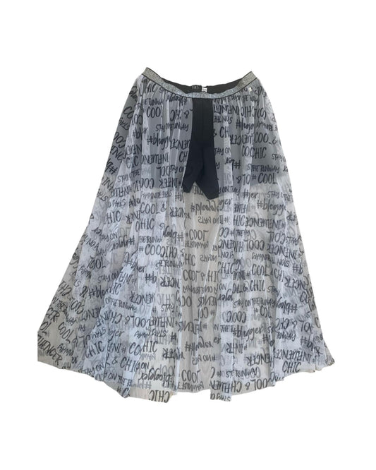 Black and white Sarabanda skirt 14 years 02425