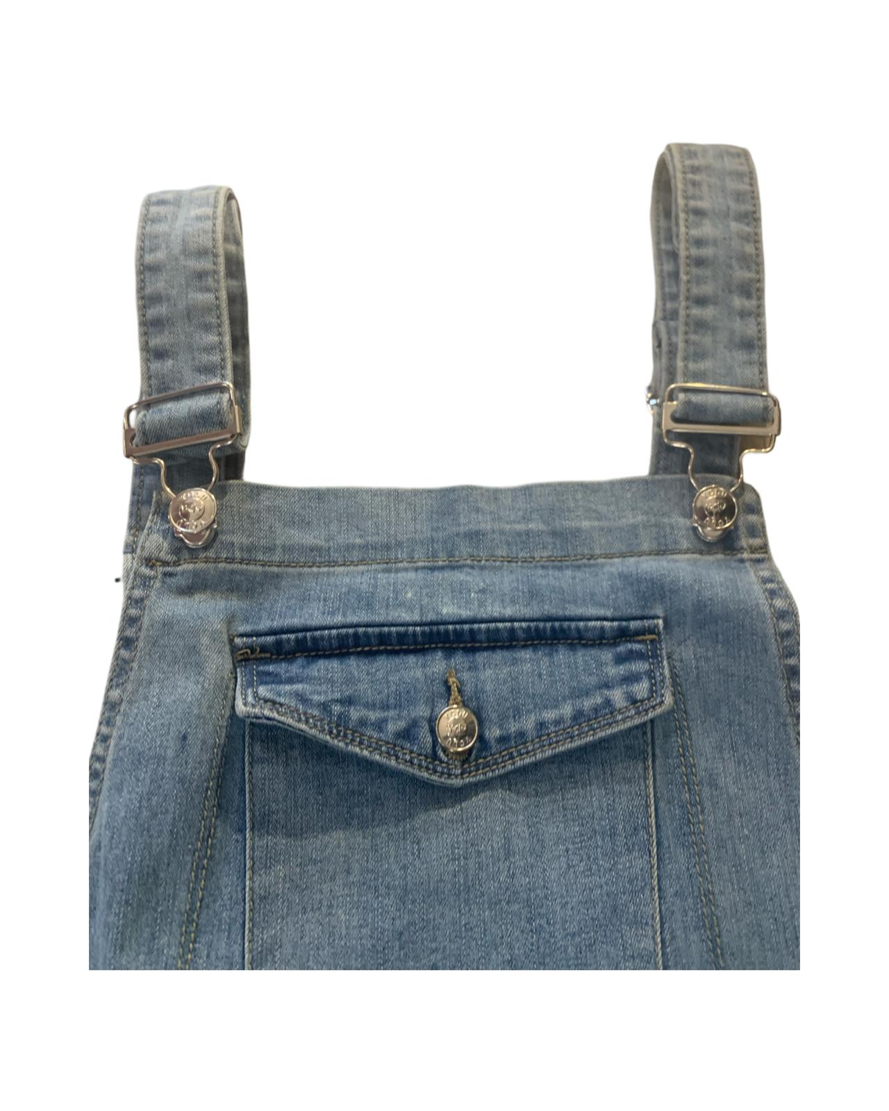 Denim dungarees for girls aged 16 Y-clù Y13110