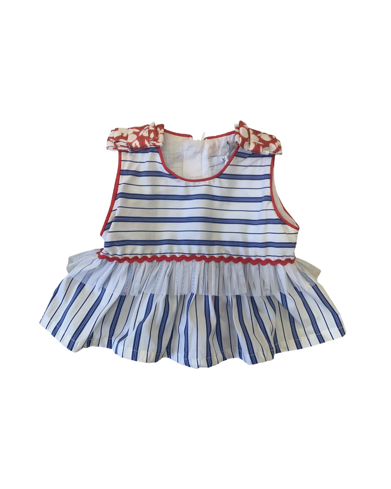 Y-Clù YN9761 Baby Girl Shirt+Shorts Set 