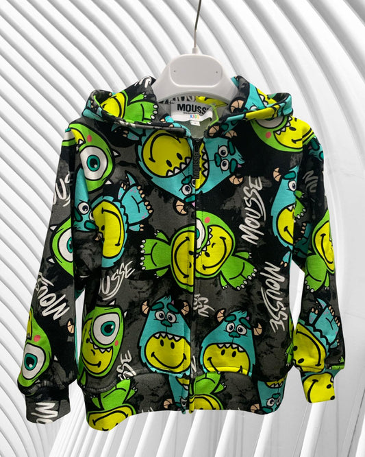 Monster Friends Sweatshirt for Kids Mousse HKFZ366