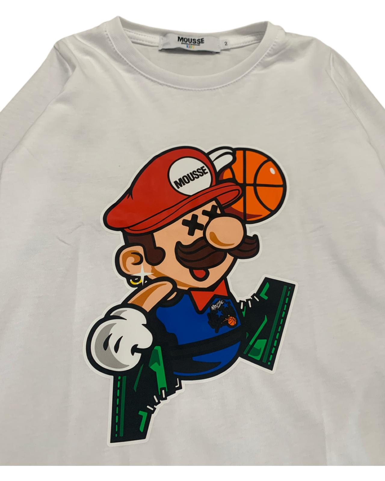 AIR MARIO T-Shirt for Children from 2 to 12 years Mousse HKTL368W