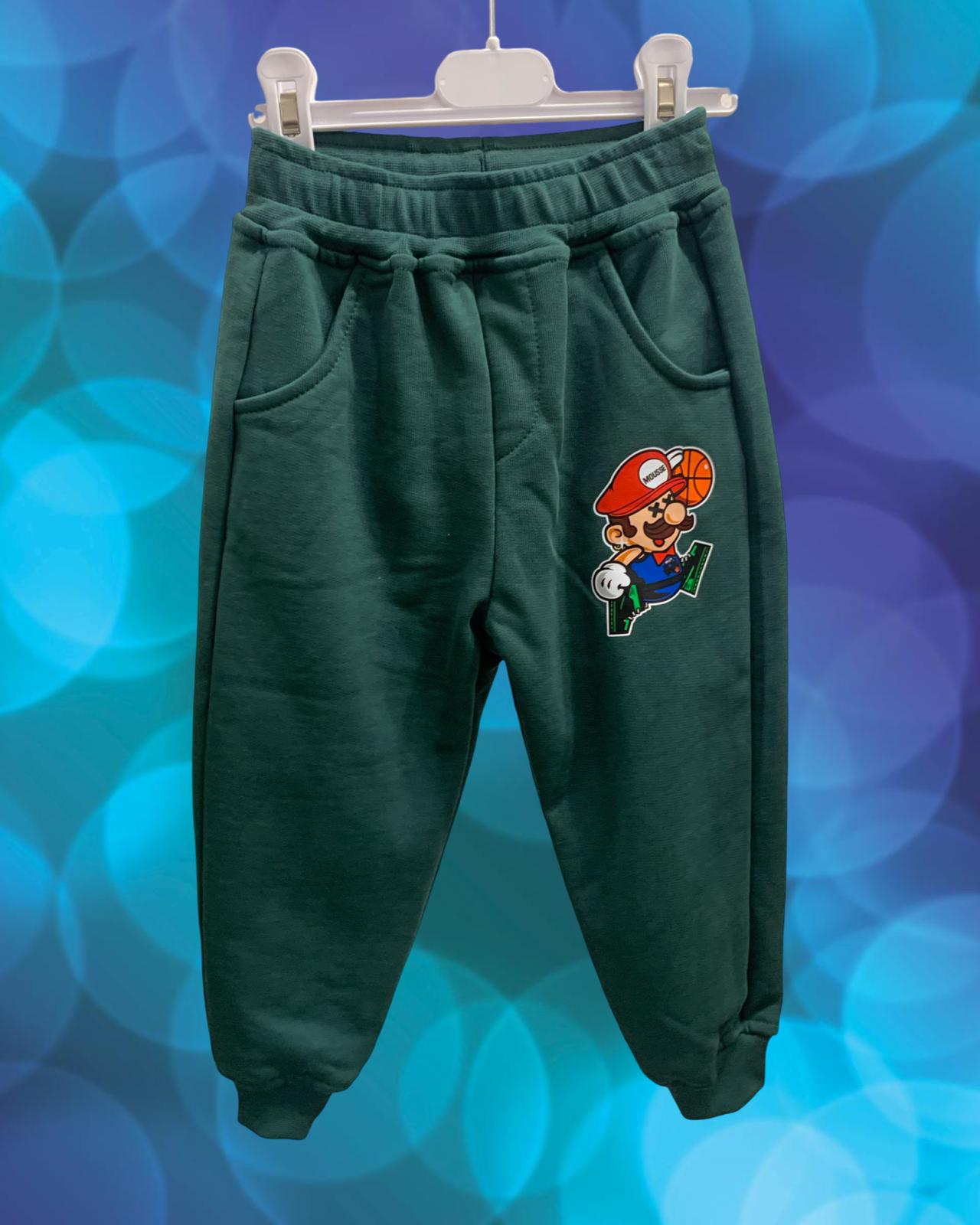 Pantalone AIR MARIO per Bambino da 2anni a 12anni Mousse HKPG368