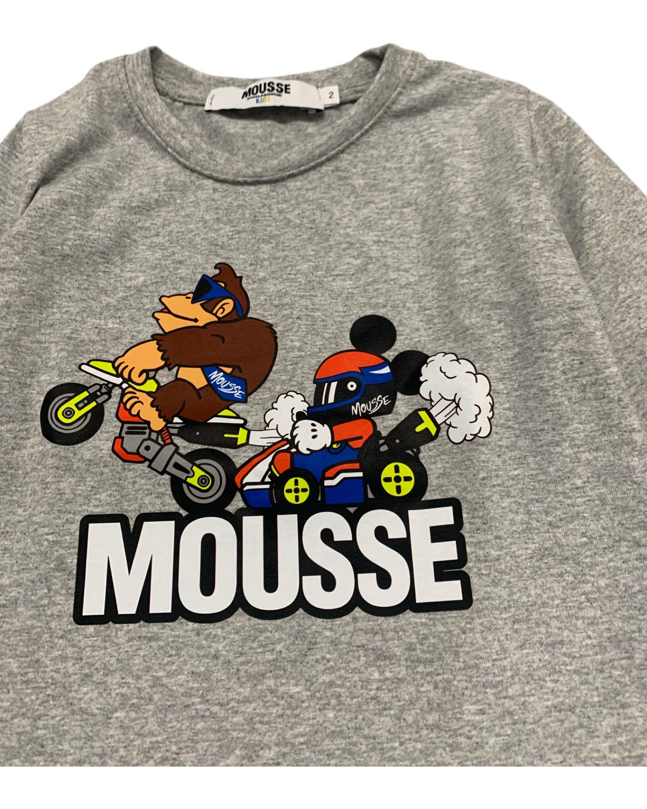 Maglietta Turbo Race per Bambino da 2anni a 12anni Mousse HKTL370M