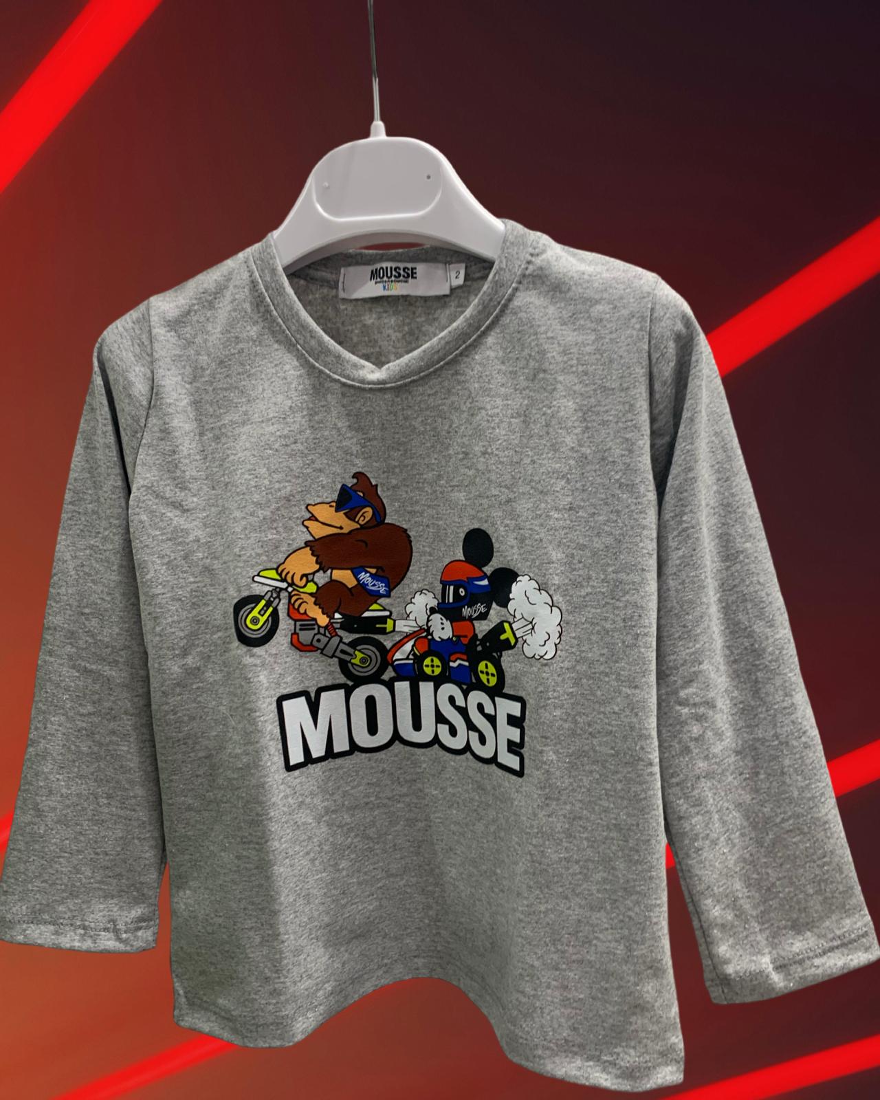 Turbo Race T-Shirt for Children from 2 to 12 years Mousse HKTL370M