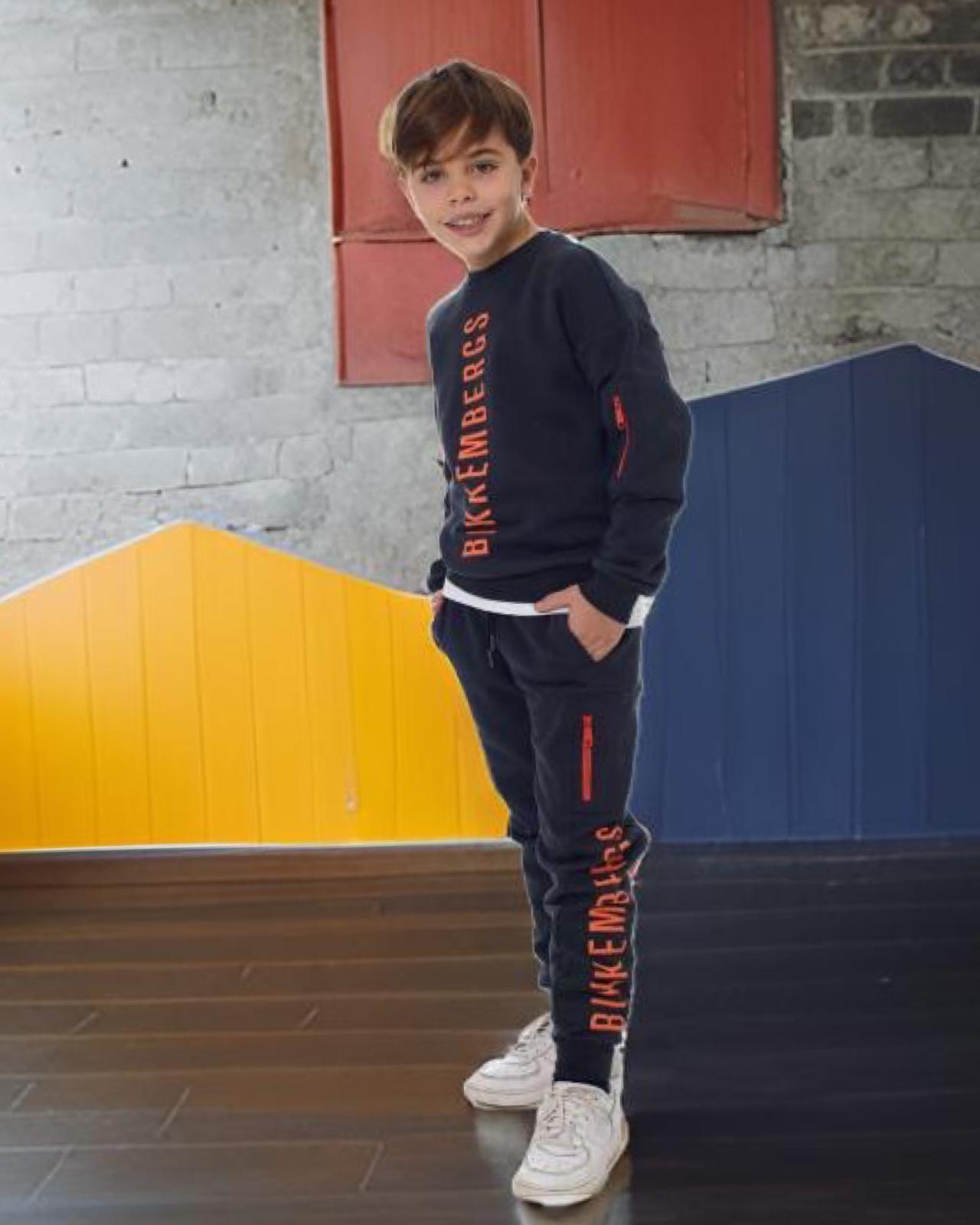 Pantaloni lunghi della tuta per Ragazzo 8anni-16anni Bikkembergs BK2697