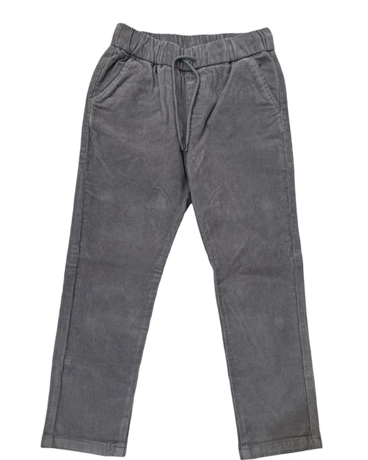 Pantaloni velluto mille righe colore grigio per bambino Da 12mesi a 8anni Sarabanda 0A169