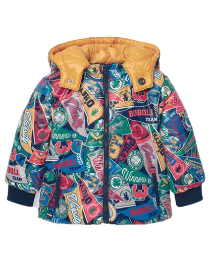 Parka reversibile stampata per Bambino da 12mesi a 8anni Boboli 309169