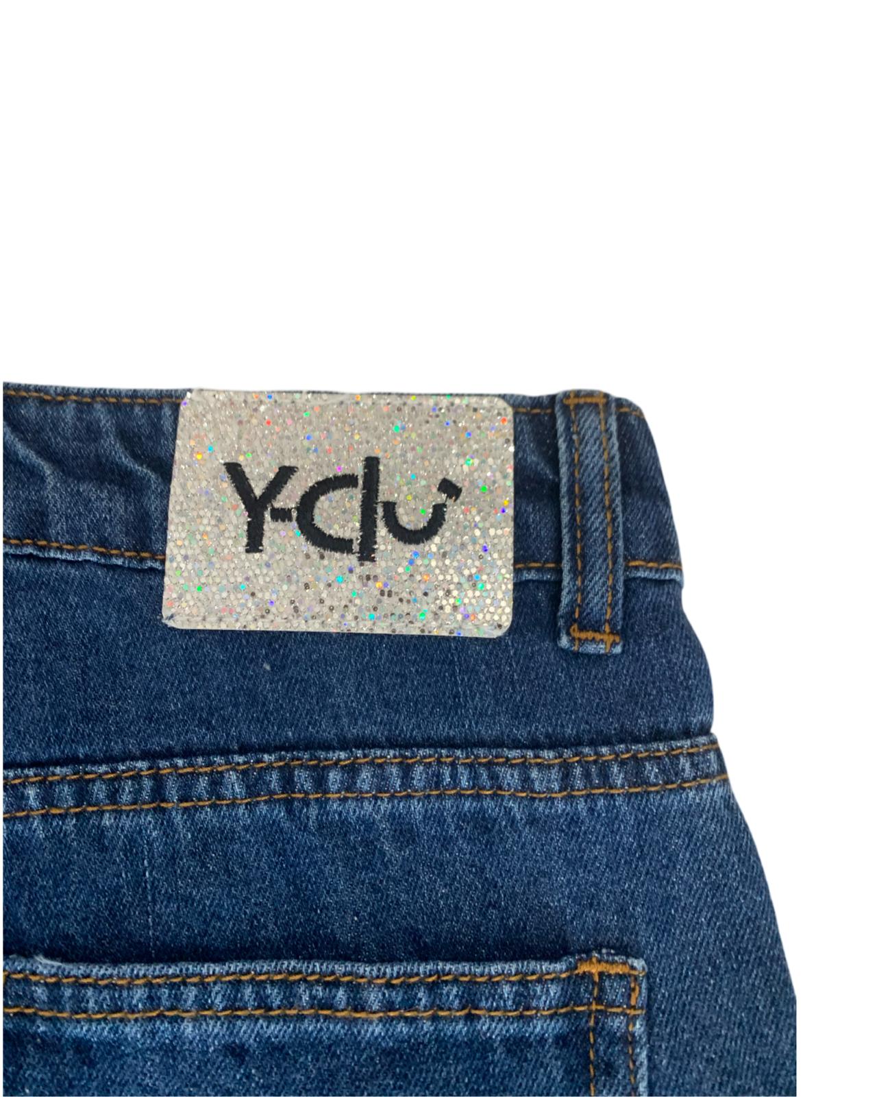 Jeans per  bambina da 8anni a 16anni Y-Clu YFJF24P257