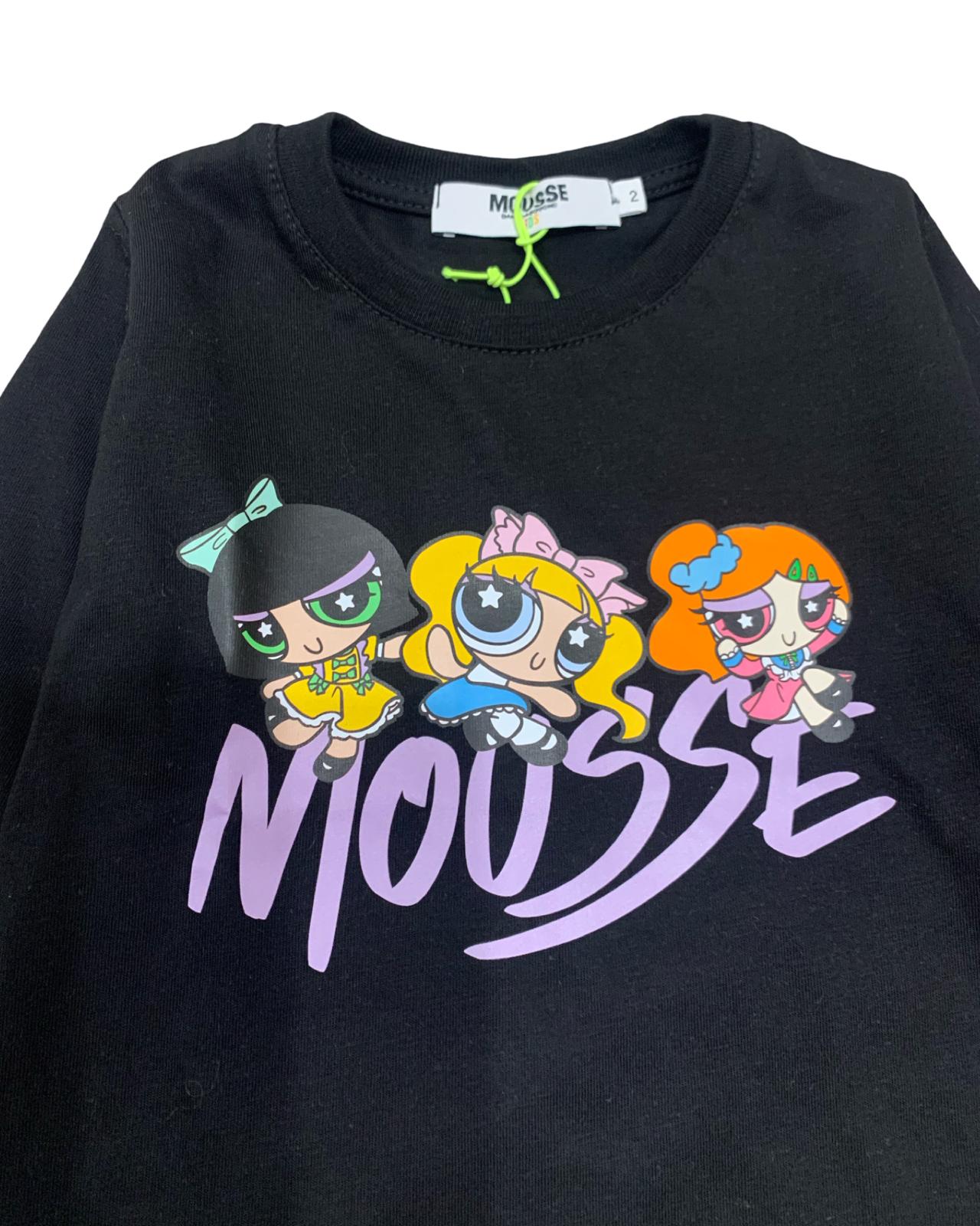 Maglietta "SuperStars" per Bimba da 2anni a 8anni Mousse HKTL362B1