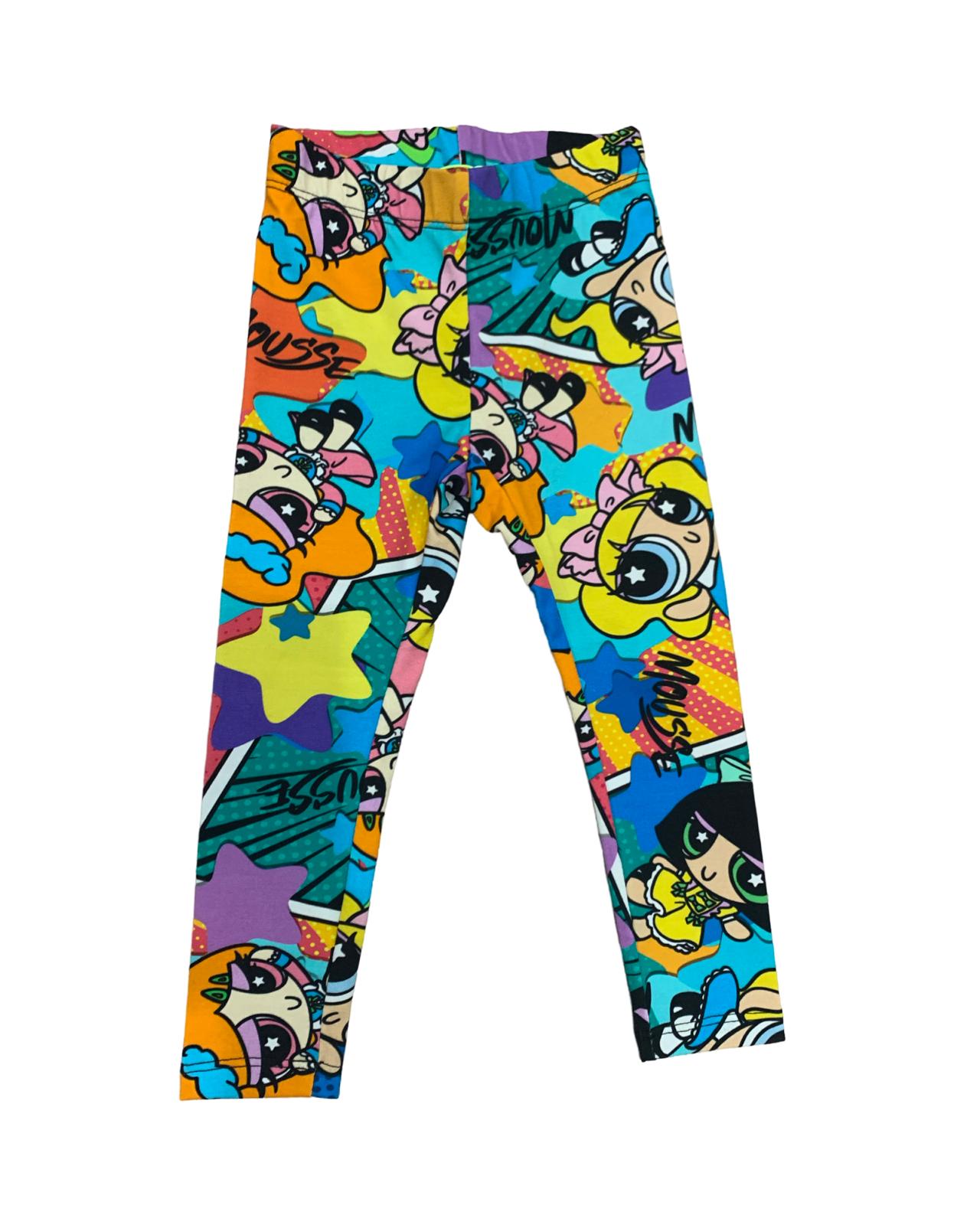 Leggings "SuperStars" per Bimba da 2anni a 8anni Mousse HKL362