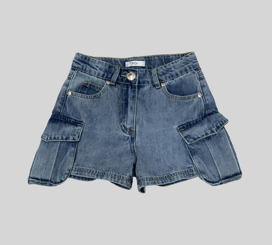 JEANS CORTI MODELLO CARGO YCLU 120PYFJS25