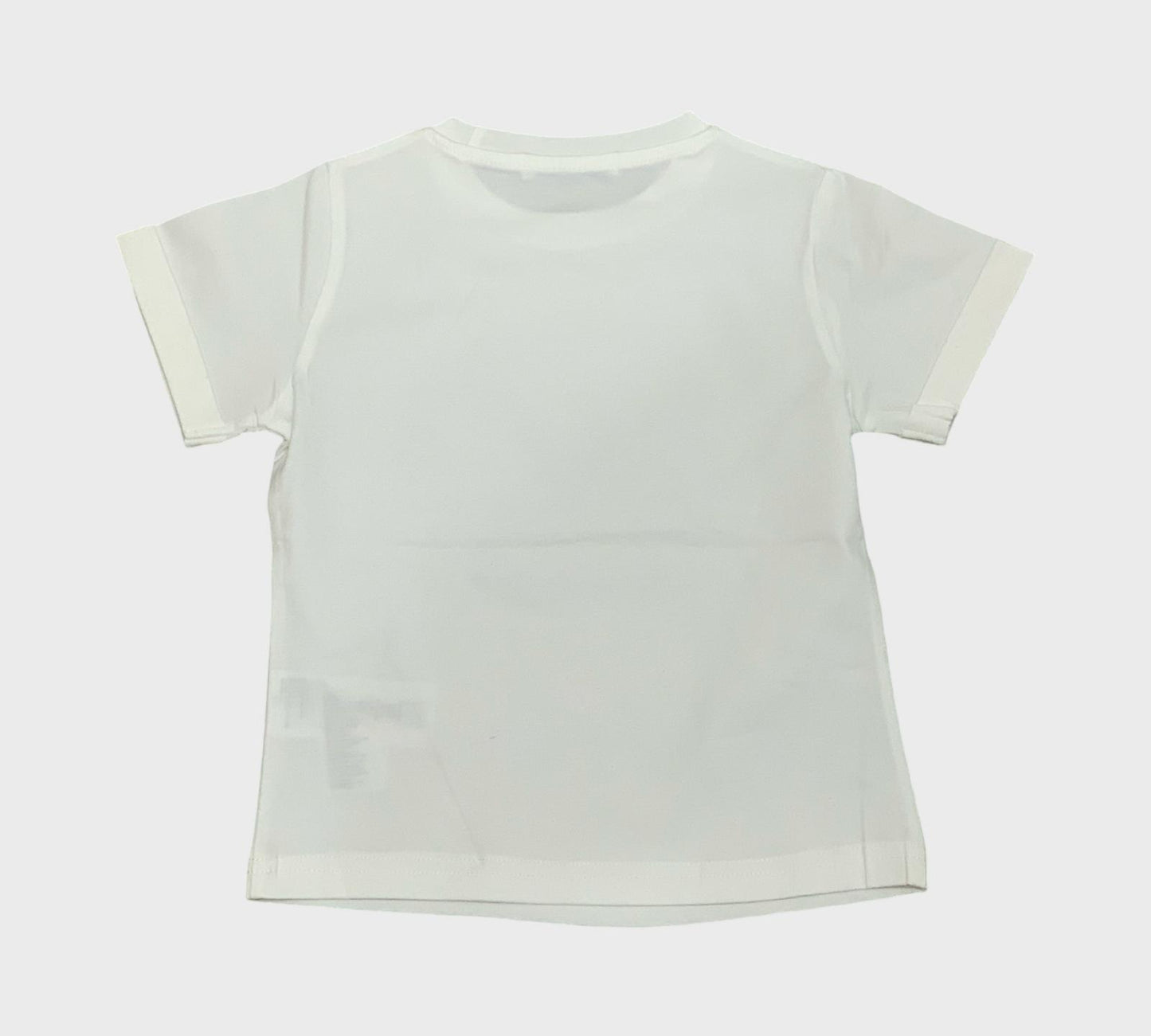 T-SHIRT BIANCO/NERO CUORE Y-CLU 358TYFBS25