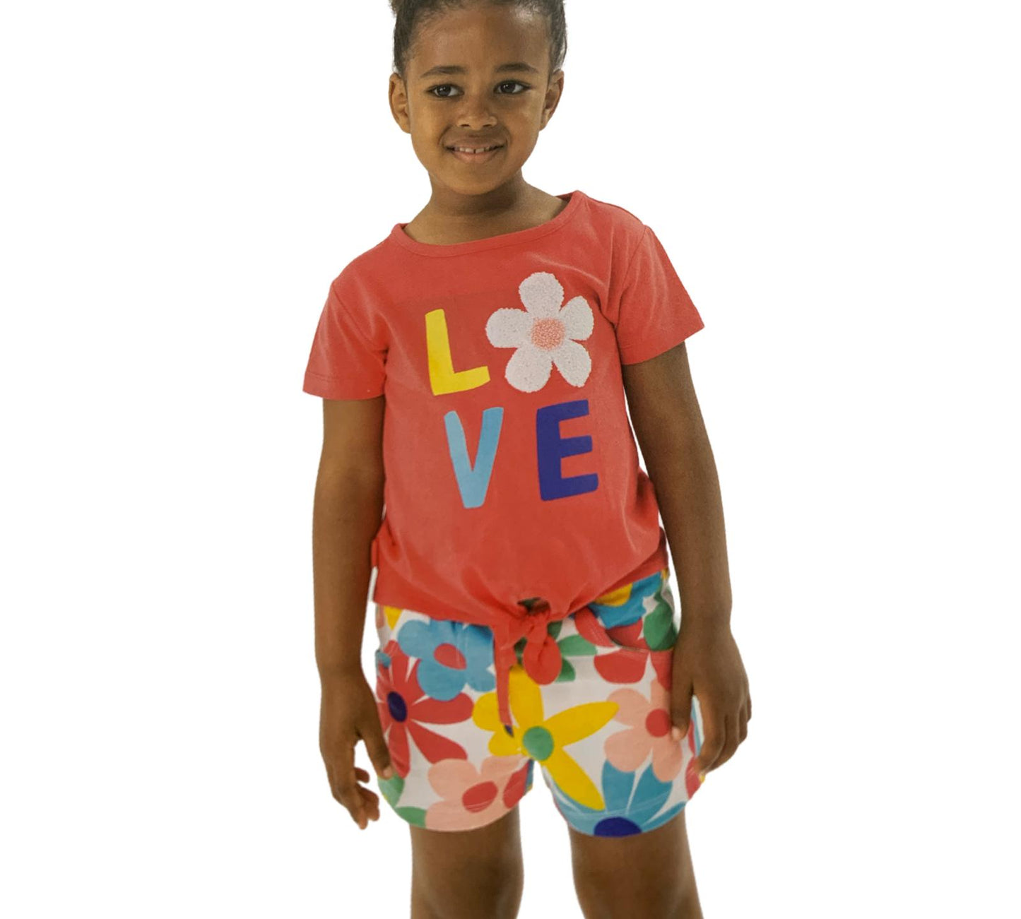 Completo corto 2pz  per Bambina da 12mesi a 8anni Boboli 241153-241164