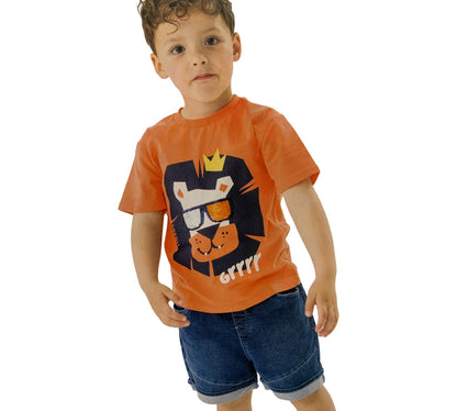 MAGLIETTA LEONE CON OCCHIALI BOBOLI 301059