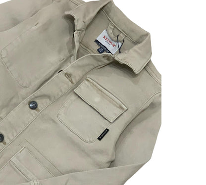 GIUBBOTTO DENIM BEIGE RETOUR RJB-051-605