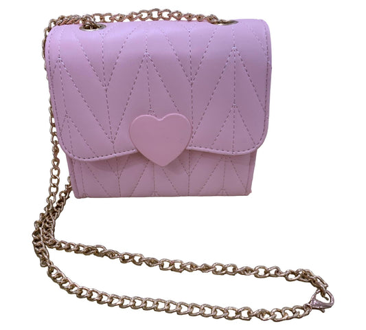 BORSA ROSA CON TRACOLLA