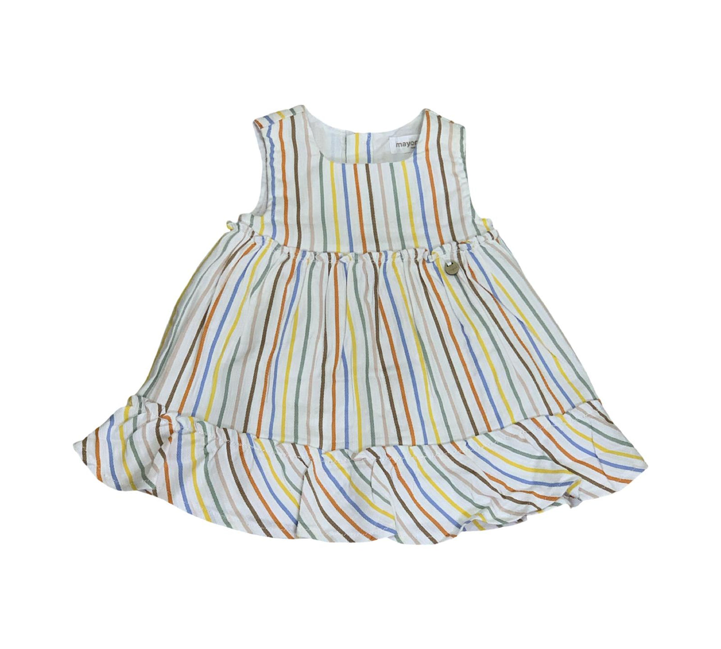 ABITINO RIGATO MULTICOLOR CON CULOTTE