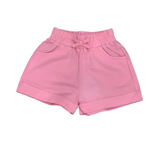 PANTALONE CORTO ROSA STRETCH
