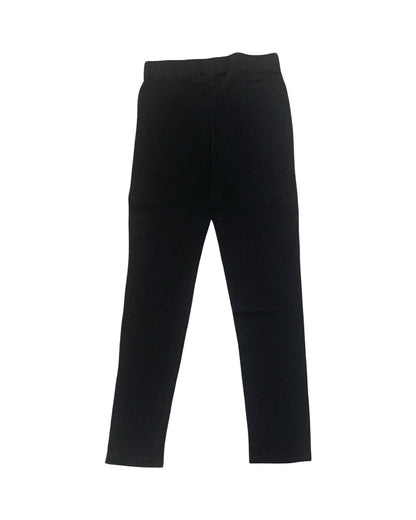 Leggings Nero Freddy Bambina in Cotone Stretch