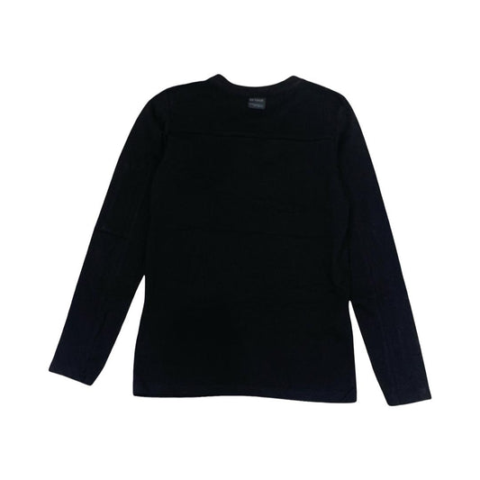 Maglietta girocollo nera Retour ragazzo – design moderno con tasca zip