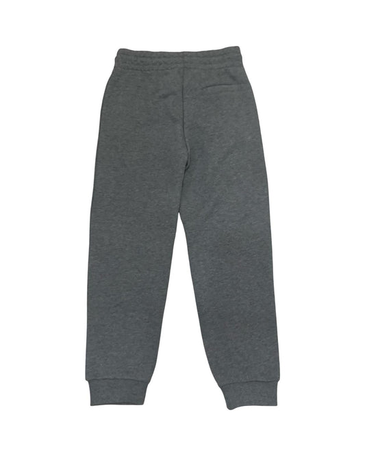 Pantaloni Grigio Melange Bikkembergs da Ragazzo con Logo Ricamato