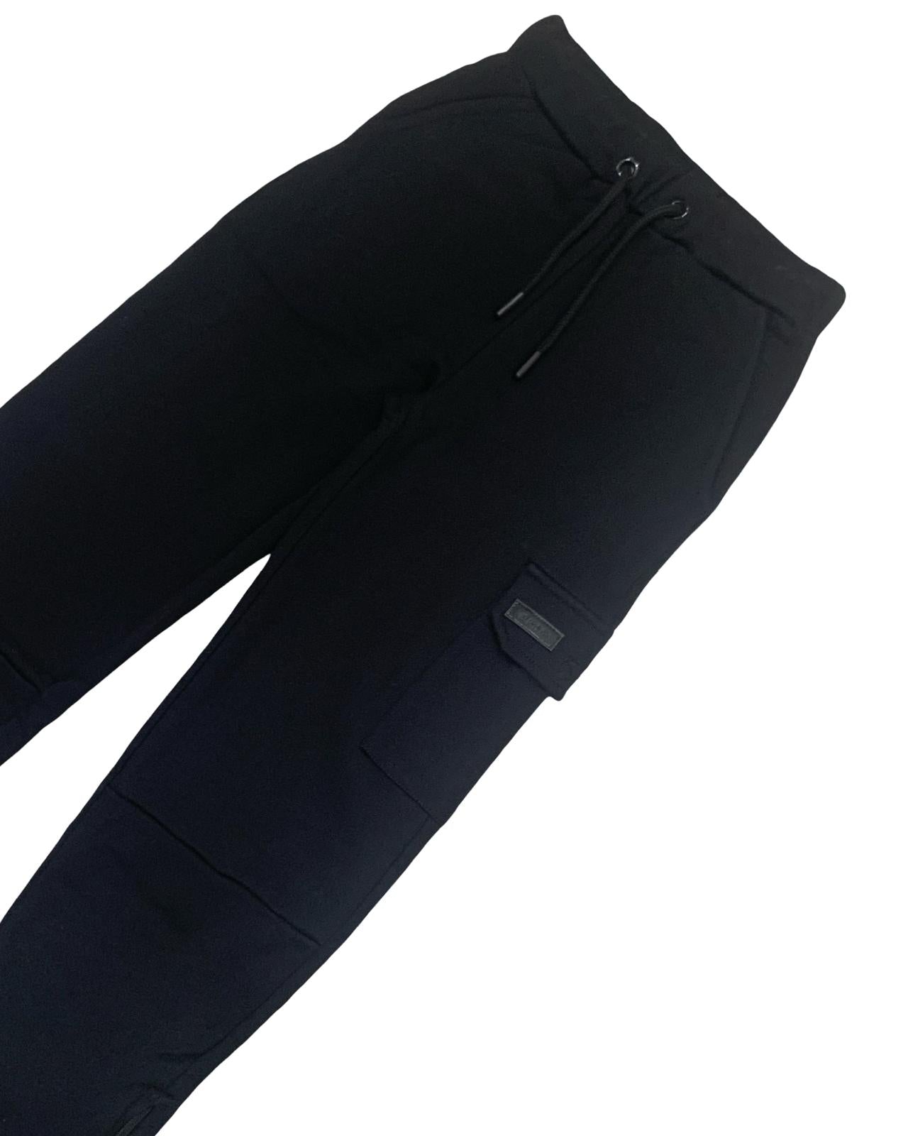 Pantaloni Tuta Cargo da Ragazzo con Tasche e Cerniere – Stile Moderno