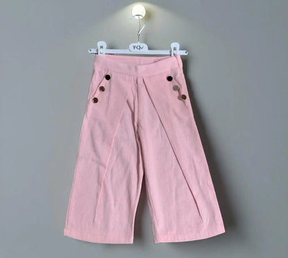 Pantaloni a palazzo per bambina da 3anni a 8anni Y-Clù 415PYFBS25 OOPS by BabyBimbo 0-16