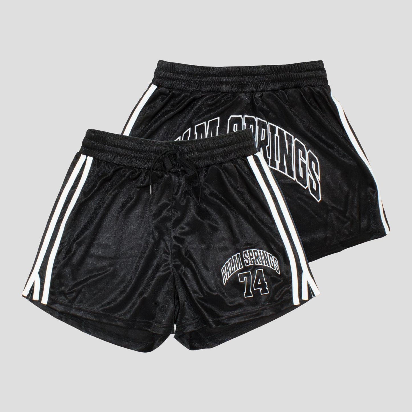 Shorts Sportivi Nero Bianco Ragazza Palm Springs TOBETOO - OOPS by BabyBimbo 0-16