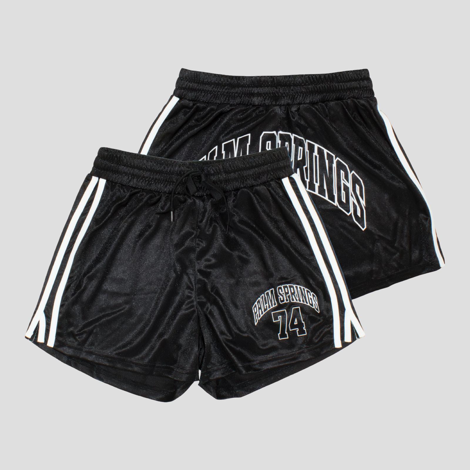 Shorts Sportivi Nero Bianco Ragazza Palm Springs TOBETOO - OOPS by BabyBimbo 0-16