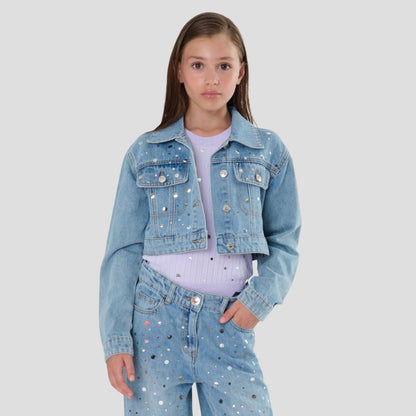 Giacca Jeans Corta Ragazza – TOBETOO - OOPS by BabyBimbo 0-16