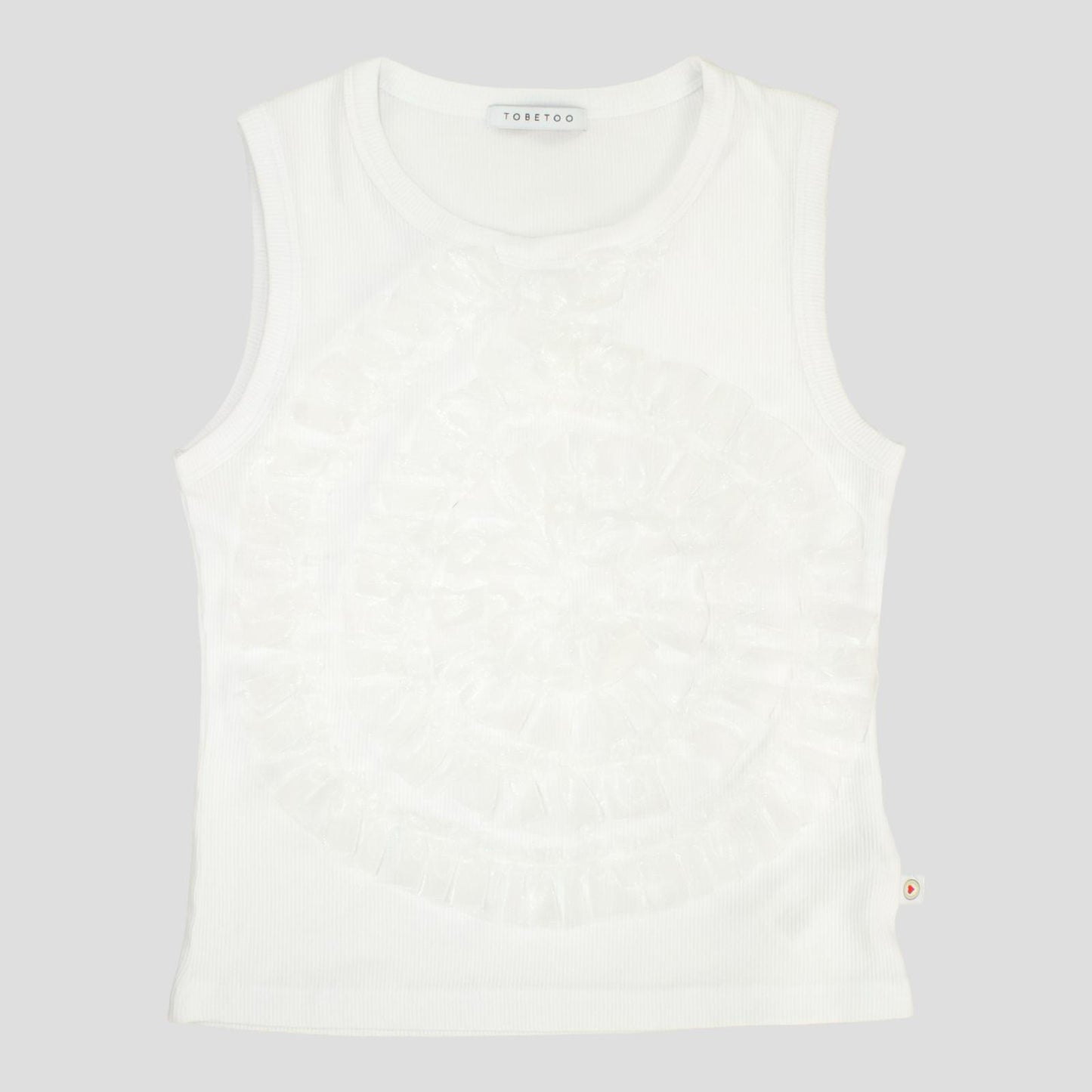 Canotta Bambina a Costine con Tulle Frontale – Top Moda Ragazza TOBETOO - OOPS by BabyBimbo 0-16