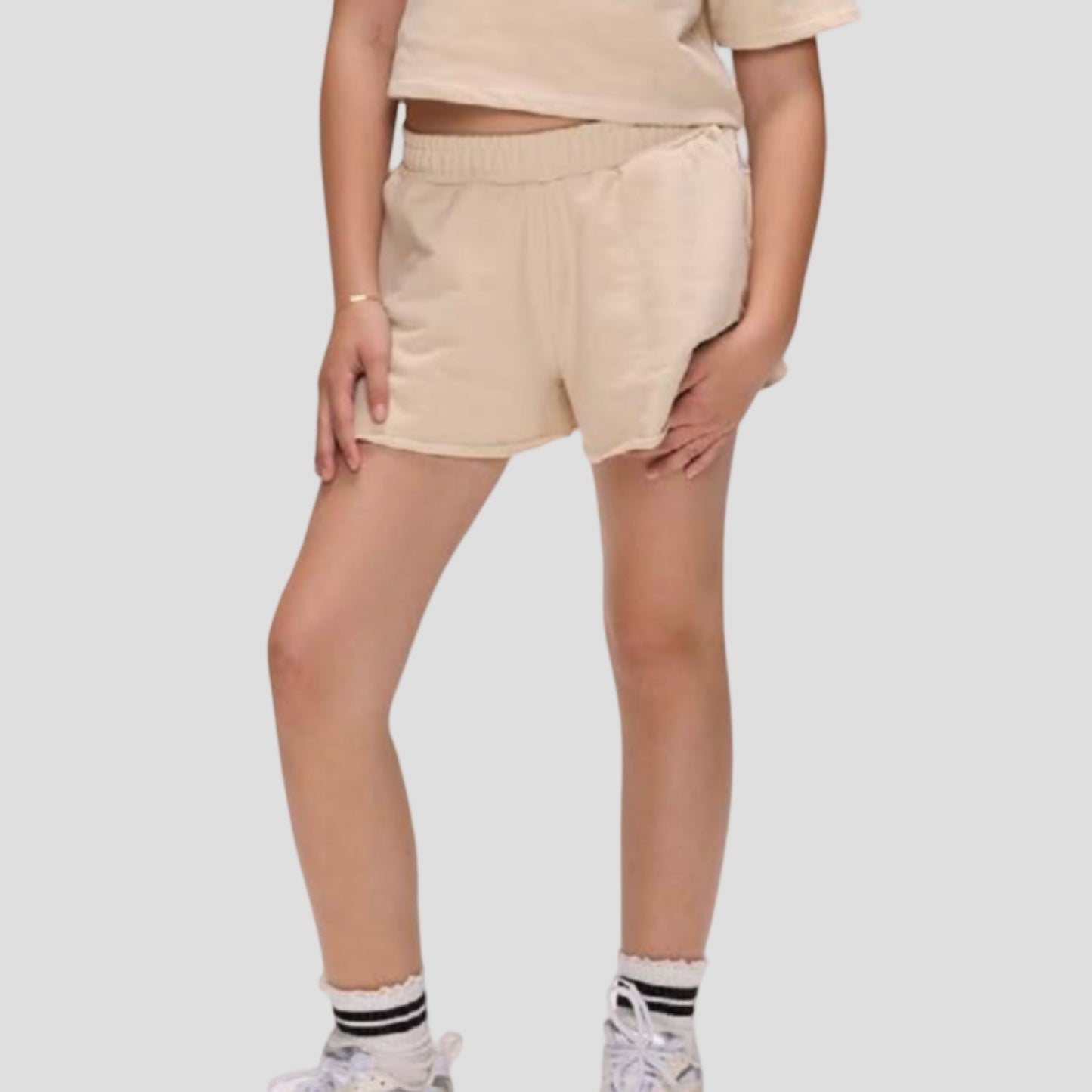 Pantaloni Corti BEIGE BAMBINA - RETOUR - OOPS by BabyBimbo 0-16