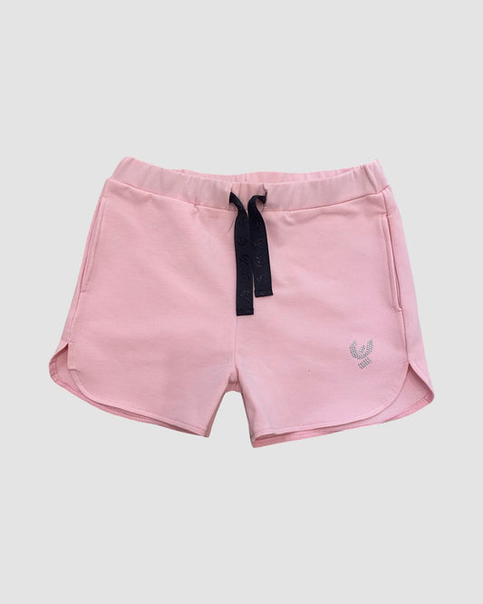 Shorts Rosa Ragazza in Cotone Sportivo – Casual Trendy- FREDDY
