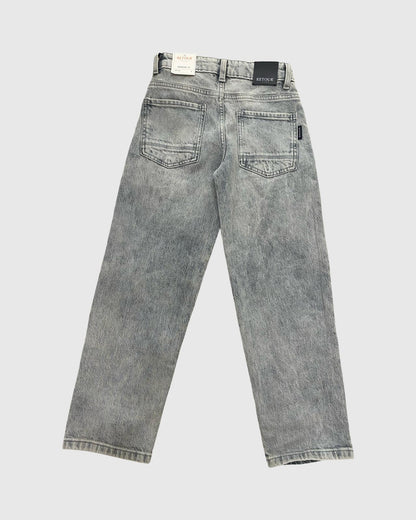 Jeans Oversized Ragazzo Retour Grigi con Strappi - OOPS by BabyBimbo 0-16