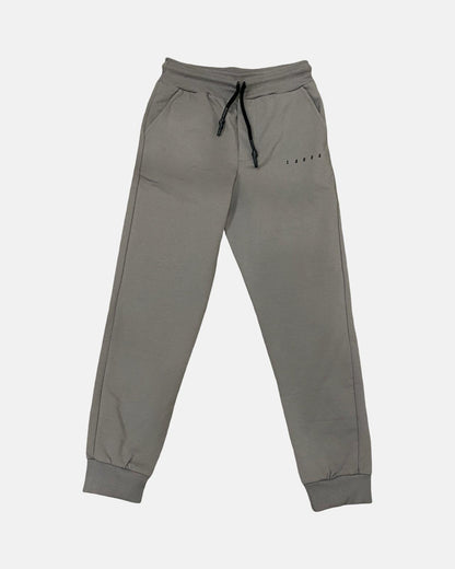 Pantalone Tuta Ragazzo LAB84 Grigio Perla Regular Fit con Tasche