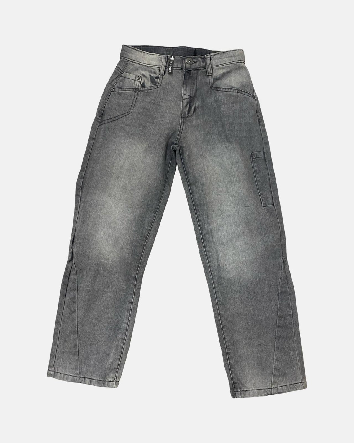Jeans Ragazzo Sarabanda Grigi Baggy con Vita Regolabile - OOPS by BabyBimbo 0-16