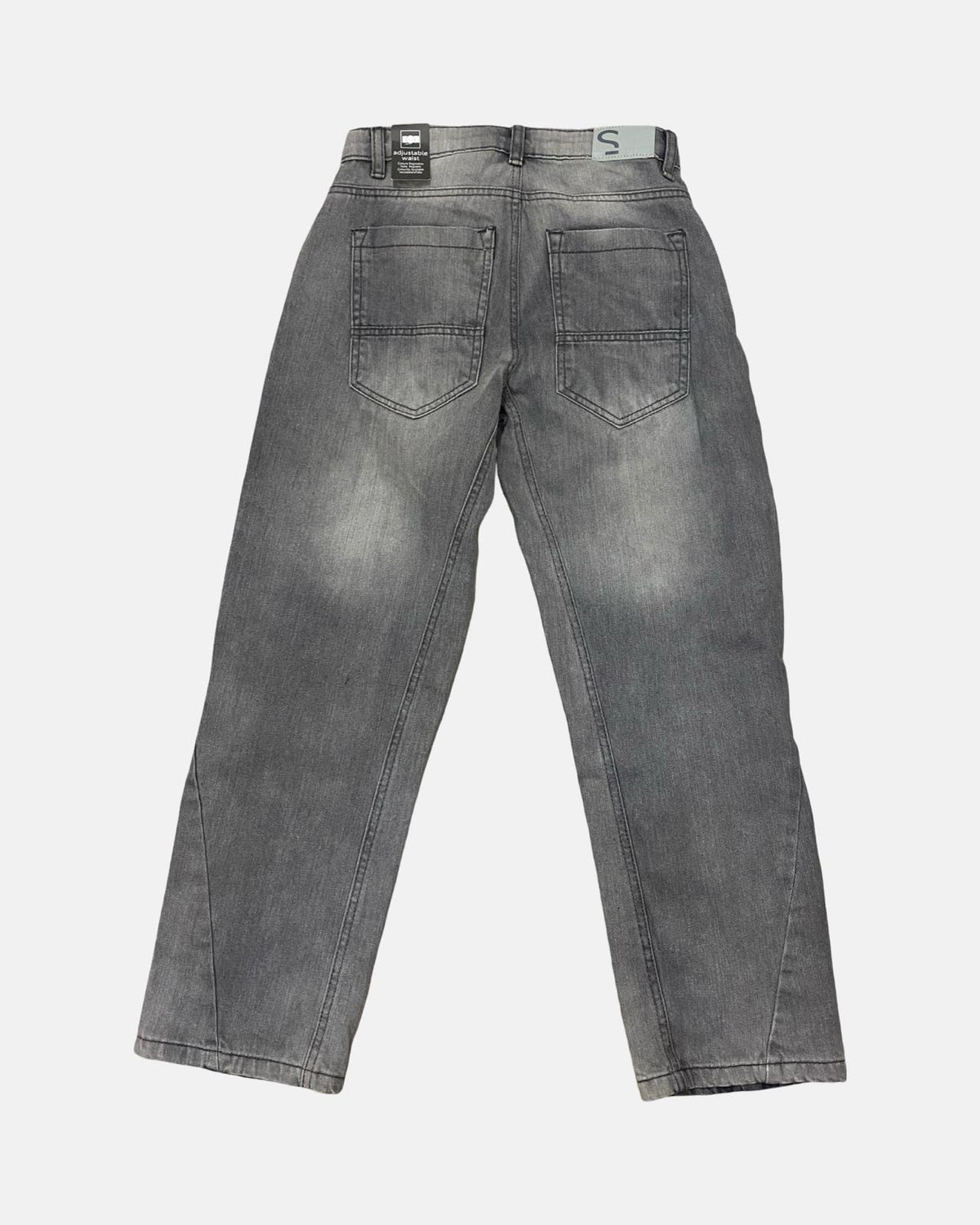 Jeans Ragazzo Sarabanda Grigi Baggy con Vita Regolabile - OOPS by BabyBimbo 0-16