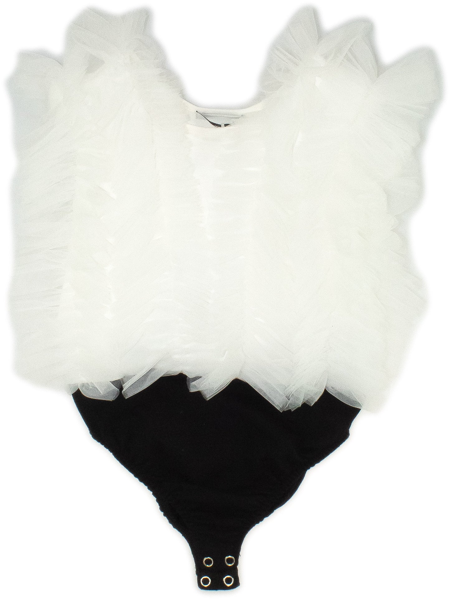 Elegant tulle top body for girls from 8 to 16 years Y-Clù Y21043