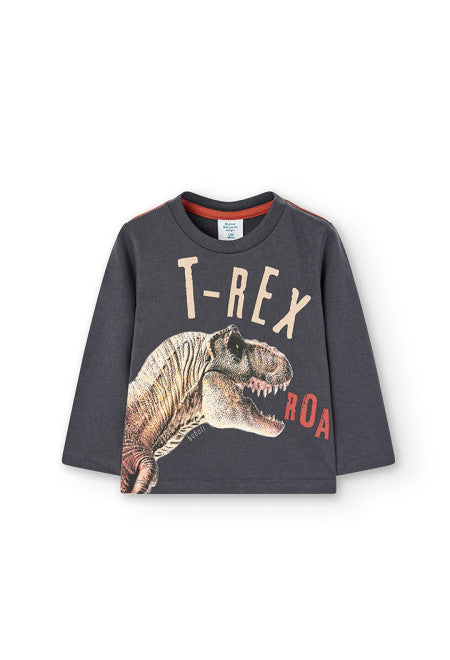 Maglietta , Maglietta T-Rex per bambino 18mesi-8nni Boboli 337104 - BabyBimbo 0-16, abbigliamento bambini