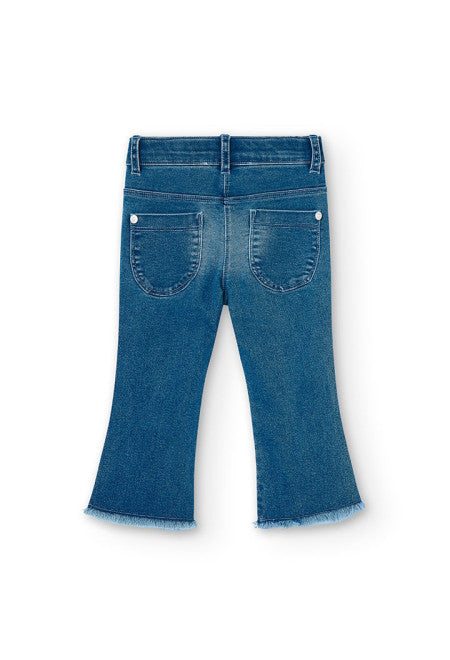 Jeans a zampa per Bimba Boboli 208044