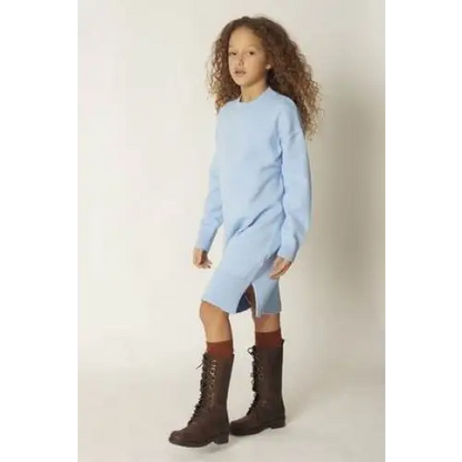 Abito Celeste ragazza da 8 a 16 anni Y-Clù Y20024 - OOPS by BabyBimbo 0-16